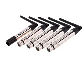 

1PCS Transmitter +4PCS Receiver 2.4G 126Ch Wireless DMX512 DJ System Receiver & Transmitter LED Stage Effect Light Controller