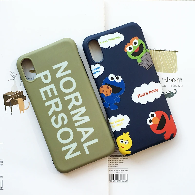 Cute Case For iPhone XR Case New Fashion IMD Craft Phone Cover For iPhone XR Half Surround Printed Lovely Picture