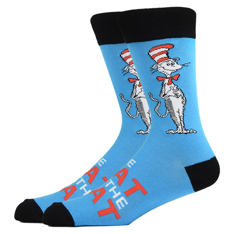 1 Pair Novelty Happy Funny Men Combed Cotton Socks Women Animal Dog Cosplay Crew Sock Christmas Gift 1 Pair Novelty Happy Funny Men Combed Cotton Socks Women Animal Dog Cosplay Crew Sock Christmas Gift