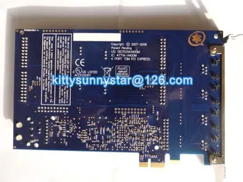 

AEX410 4Ports Module PCIe card,with Echo Canceller Hardware VPMADT032,FXO FXS Analog Asterisk card