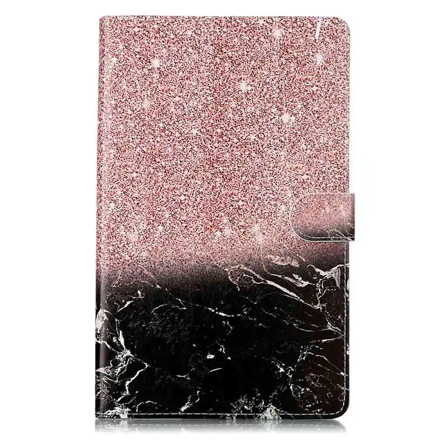 MGJH Чехол для Samsung Galaxy Tab A SM-T510 SM-T515 T510 T515 Smart Stand Cover для TabA 10,1 слот для карт чехол для планшета+ пленка+ ручка - Цвет: MGJH