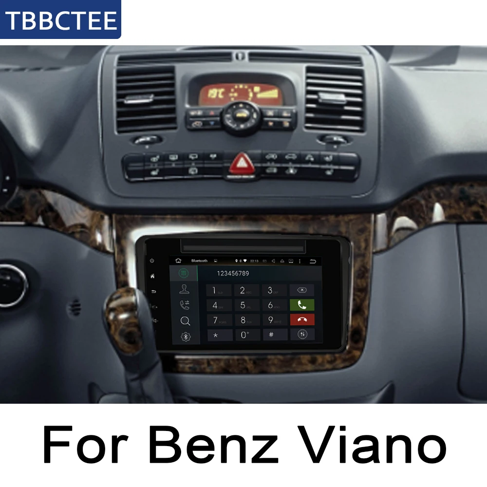 Для Mercedes Benz Viano 2004 ~ 2006 NTG Авторадио автомобильный dvd плеер на основе Android gps