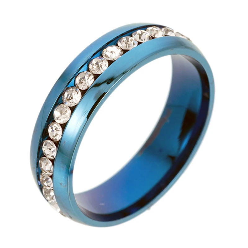 Персонализированные золотые обручальные кольца, кольцо для женщин и мужчин, ювелирное изделие, счастливое кольцо, 6 мм, нержавеющая сталь, обручальное кольцо, Подарок на годовщину