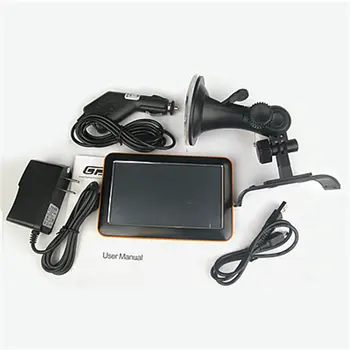 

5" Car GPS Navigation System Navigator SAT NAV 8GB Free Maps Update MP4 SpeedCam