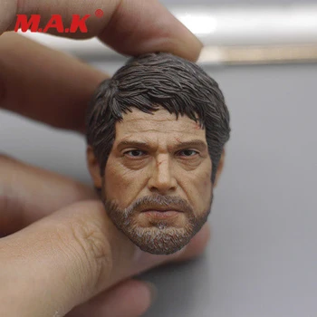

1/6 Scale Male Head Sculpt Normal Version The Last of Us Joel Head Carving Figure Model Collection for 12'' Action Figure