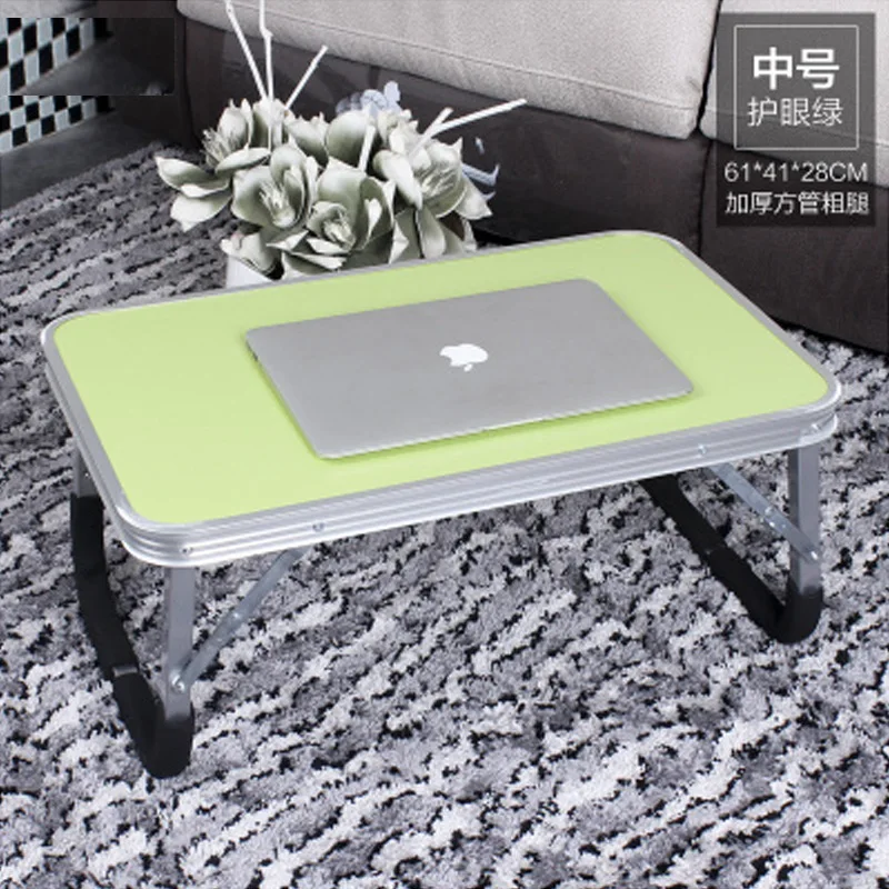 

Stable-Folding Computer Desk Lazy Bed Table College Student Desk Laptop Table Aluminum Table Legs