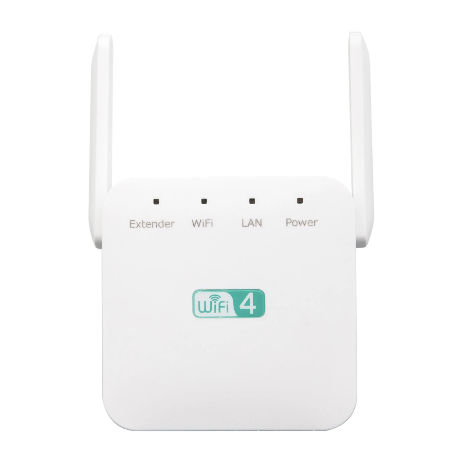 UK Plug VONETS 300 Мбит/с 2,4 ГГц беспроводной Wi-Fi Интернет-усилитель сигнала усилитель ретранслятор расширитель диапазона с 2 внешними антеннами для дома - Цвет: UK Plug