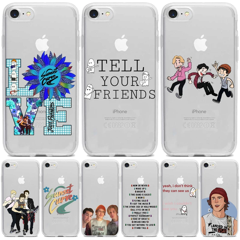 Чехол Julie and the Phantoms Sunset Curve для iPhone 12 mini прозрачный чехол телефона 11 pro 6S 8 7 Plus XR XS Max |