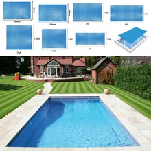 Swimming Pool Cover Protector Foot Above Ground Protection Tub Dust Bubble Films Summer Waterproof PE Cover Pool Accessories
