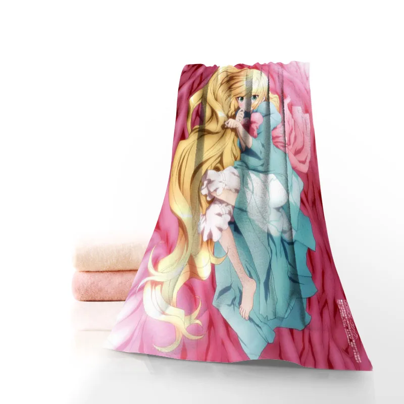 Gosick Towel Printed Cotton Face/Bath Towels Microfiber Fabric For Kids Men Women Shower Towels 70X140cm