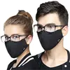 Korean Cotton Face Mask Anti-Dust Mask Respirator with Activated Carbon Filter Anti Dust Black Kpop Glasses Mask On The Mouth 1