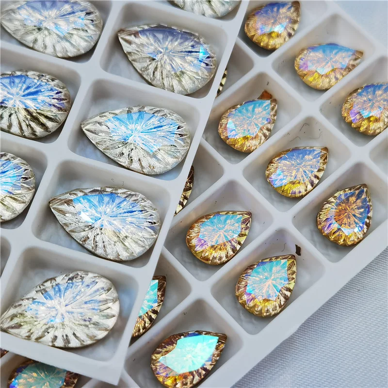 Каменные Стразы для ногтей Swarovsky детали наклейка из хрустального камня стразы с