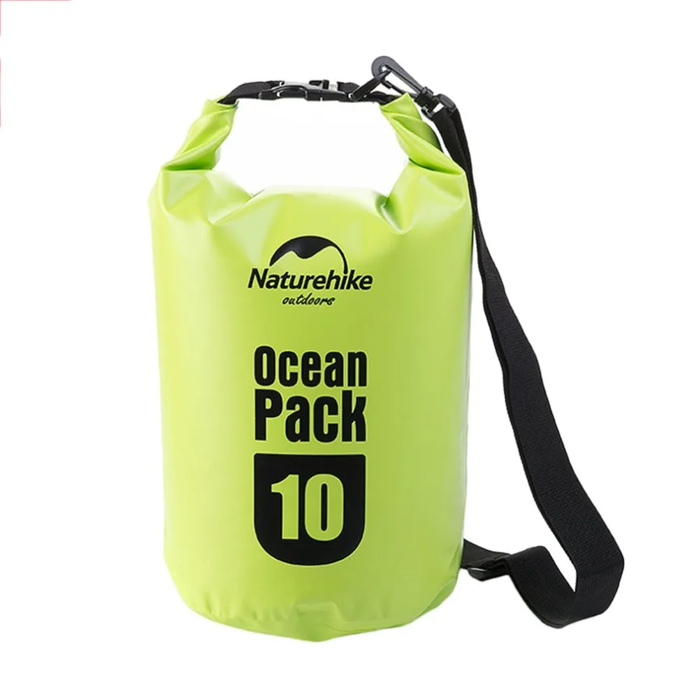 Naturehike Водонепроницаемый сухой мешок 5L 10L 20L Открытый Дайвинг складная сумка для хранения пляжная сумка для плавания рафтинг речной океан