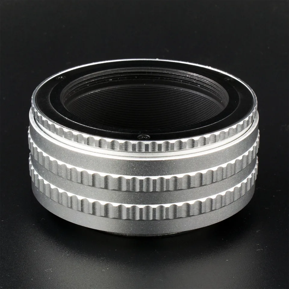thumbnail image 2 of 25-55mm Macro Extension Tube - M42 To M42 Adjustable Helicoid Lens Adapter For Close-Up Photography 2 of 13
