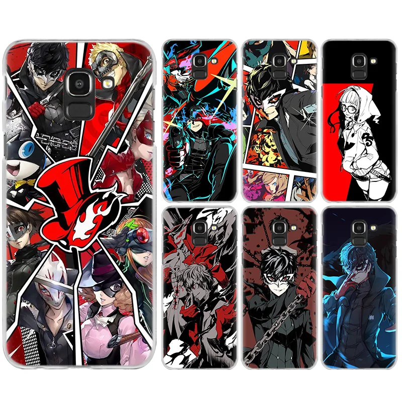 

Persona 5 Case Cover for Samsung Galaxy S10 S10e 5G S9 S8 S7 Edge M40 M30 M20 M10 J8 J6 J4 Plus 2018