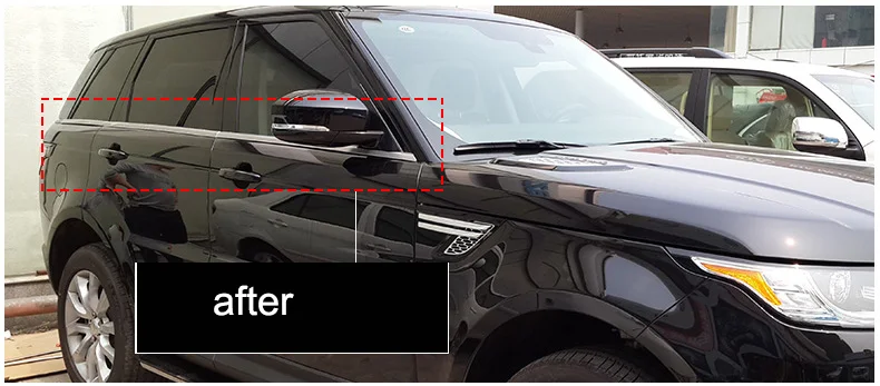 Нержавеющая сталь окна автомобиля планки для Range Rover Sport L494
