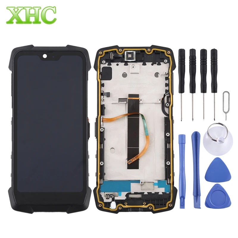 

LCD Screen Digitizer Full Assembly Replacement for Blackview BV9700 Pro Mobile Phone Screen Repairment