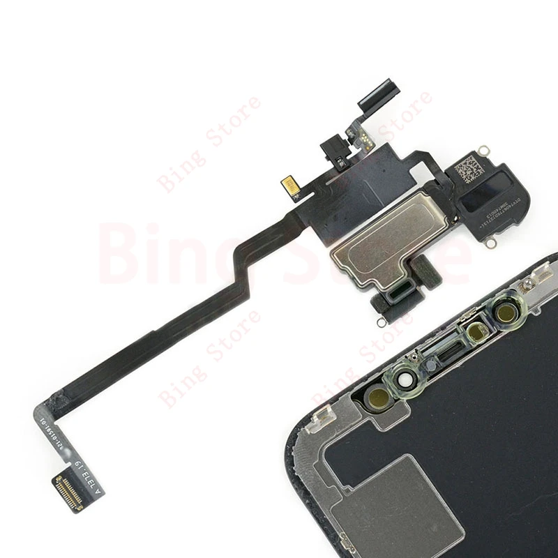 Для iPhone X XS Max XR датчик приближения к окружающей среде гибкий кабель лента с ушками запасные части для динамиков
