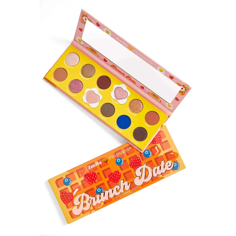 Colourpop Makeup Palette 12 Color Glitters Diamond Eyeshadow Palette Long-lasting Easy to Wear Shimmer Eye Shadow Pallete - Цвет: colourpop-06