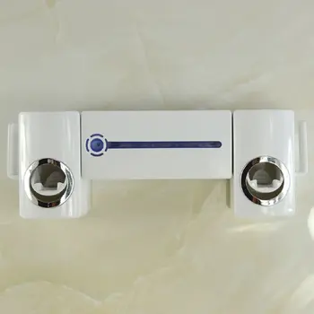 

Toothbrush Holder Practical Antibacteria UV Light Ultraviolet Sterilizer Bathroom Toothbrush Holder Cleaner With 2 Cups