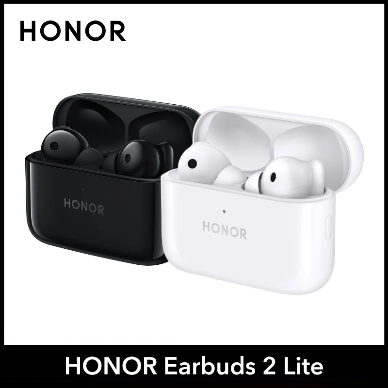 HONOR Earbuds 2 Lite Wireless TWS Headphones Active Noise Reduction Headsets 32 Hours Battery Life ANC Earphones Bluetooth 5.2 |