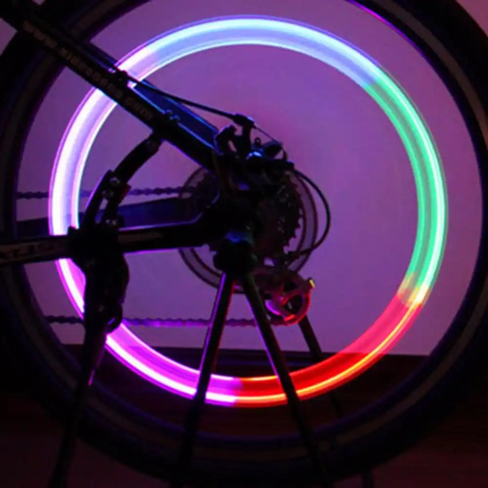 valve stem lights bicycle