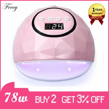 

UV LED Nail Lamp for Nails Manicure Drying All Gels Polish Nail Dryer Machine LED Light Curing UV Gel Ice Lamp for Nail Salon