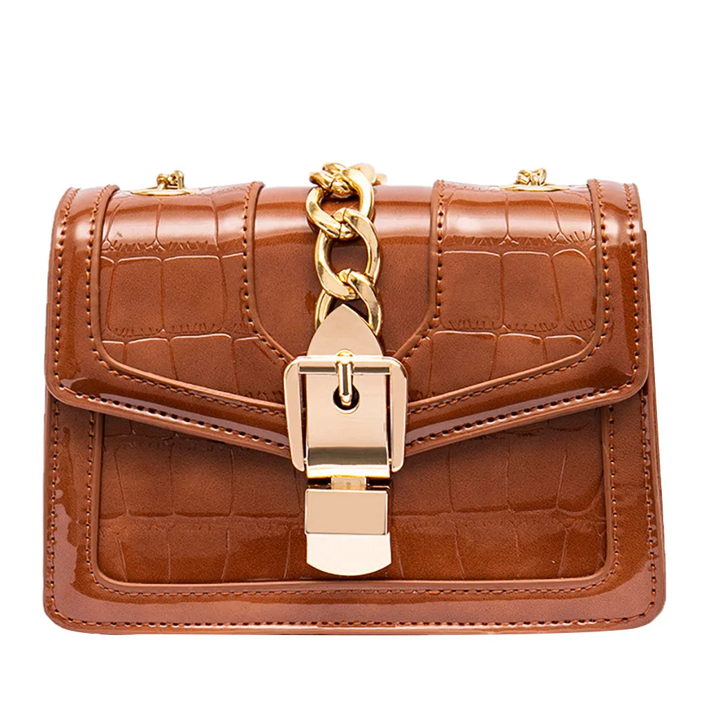 

Ladies Crocodile Pattern Small Square Bag Wild Casual Messenger Bag Handbag Shoulder Bag Spring And Summer Popular Wild Bag 0103