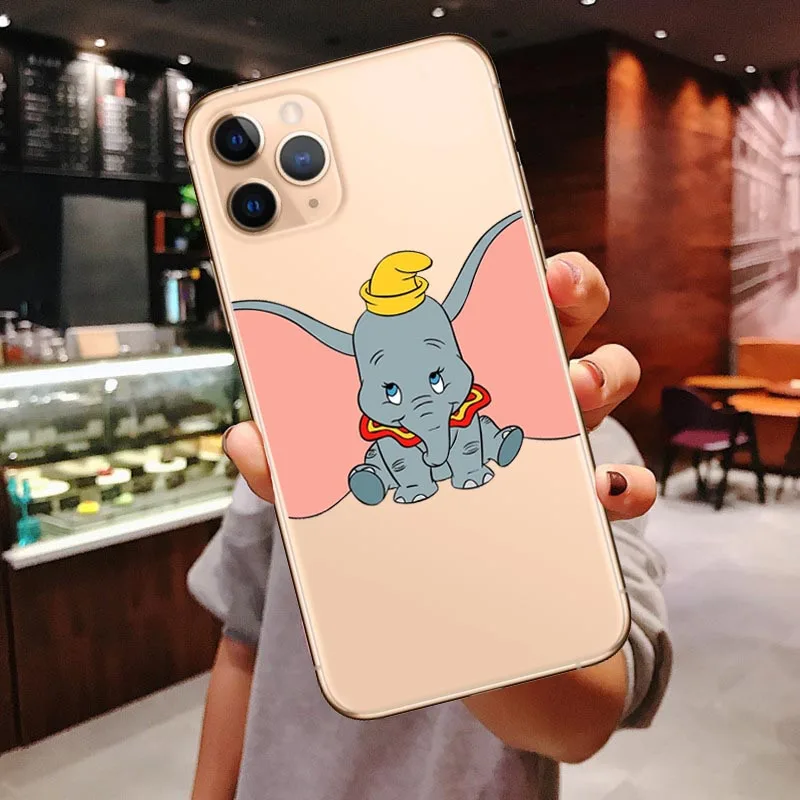 Phone Case stitch for iPhones 6 s 7 8 Plus X XS MAX XR Funny Cute Bambi Soft tpu Cover For iPhones 11 Pro Max 2019 5.8 6.1 6.5
