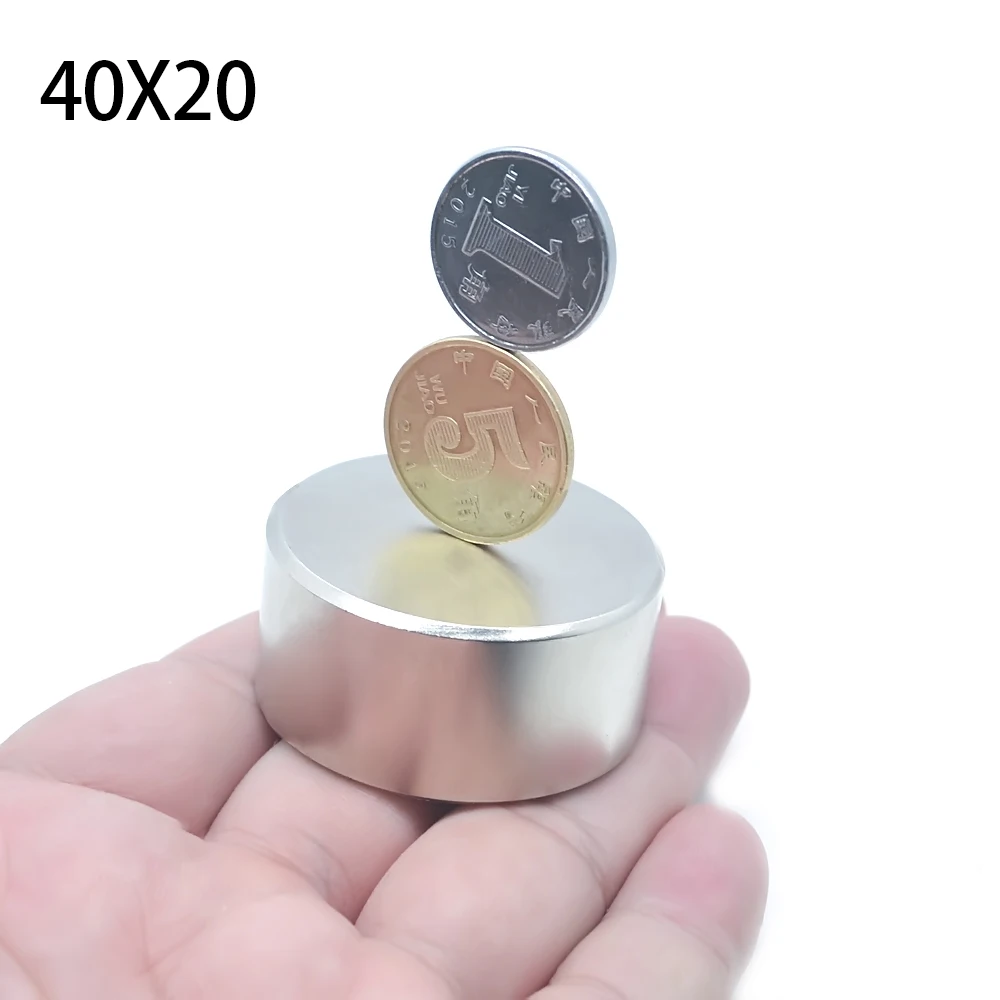원형 강력 자석, 희토류 N35, N52, D40mm-D70mm 네오디뮴 자석, 강력한 영구 자석, 이마네 40x10, 50x30