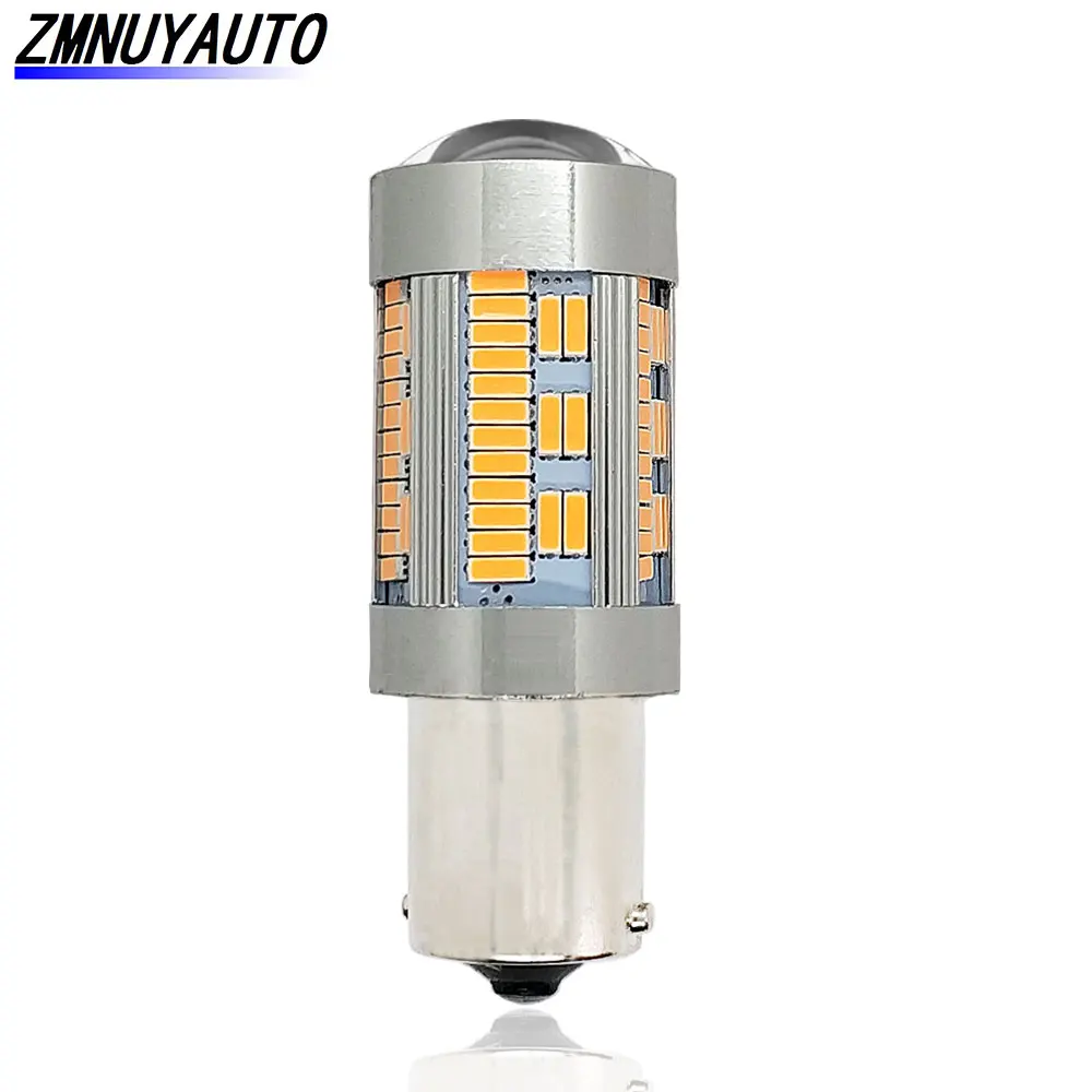 1 шт. P21W Led CANBUS PY21W 1156 BAU15S BA15S Светодиодная лампа 105SMD 4014 авто Обратный указатель