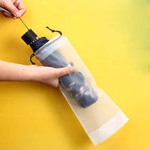 

Transparent Plastic Bag Umbrella Storage Bag Waterproof Organizer for Home Storage Organizer Umbrella Packaging