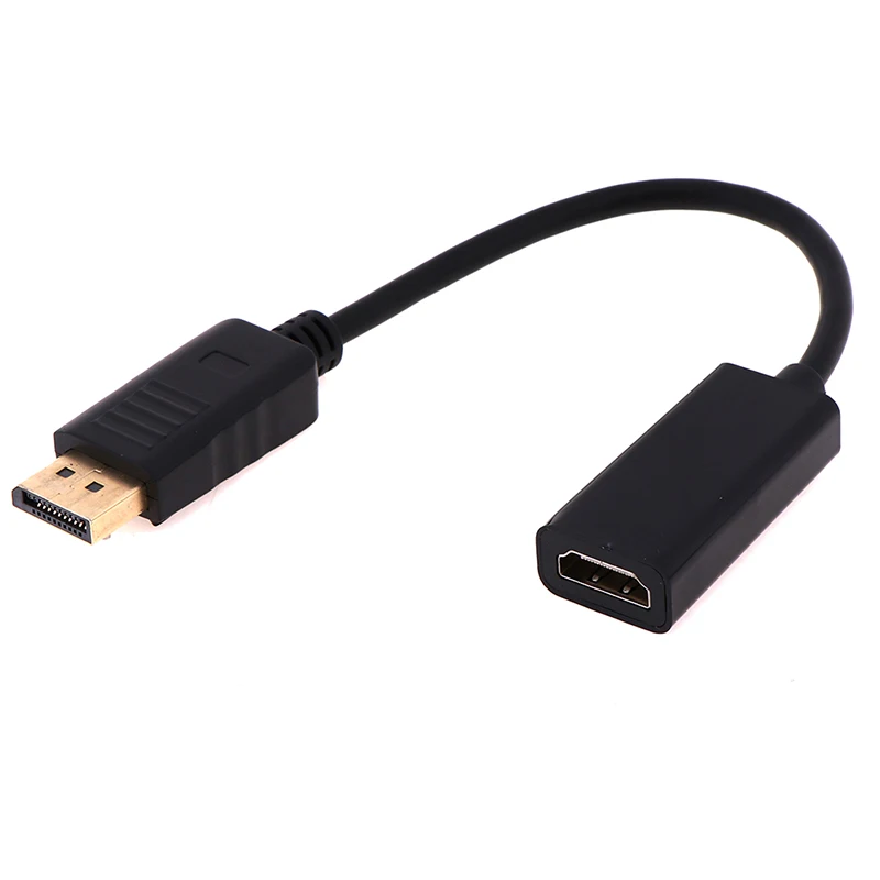 DP к HDMI адаптер дисплея Порт мужчин и женщин HDMI кабель конвертер адаптер для проектор дисплей ноутбука ТВ 1080P