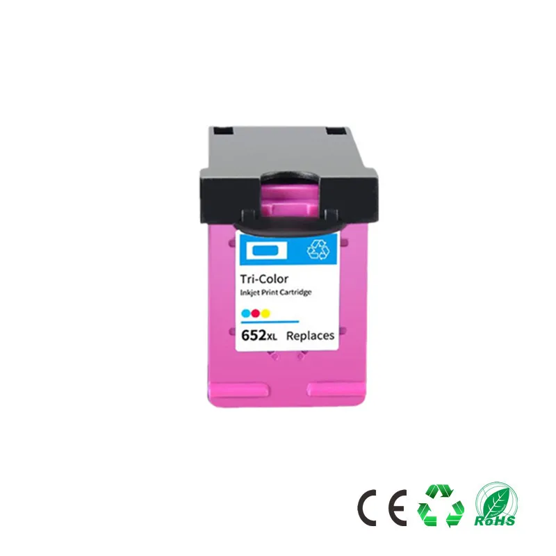 1 Color Цвет Совместимость 652XL 652 переработанного чернильного картриджа для hp 652 XL для hp 652 с чернилами hp Deskjet 1115 1118 2135 2136 2138 3635 3636 3835 4535 - Цвет: 1 Color