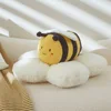Cute Flower Bee Plush Toy Stuffed Soft Flower Throw Pillow Cushion Bee Soft Doll Home Sofa Decoration Pillow Kids Gift 3