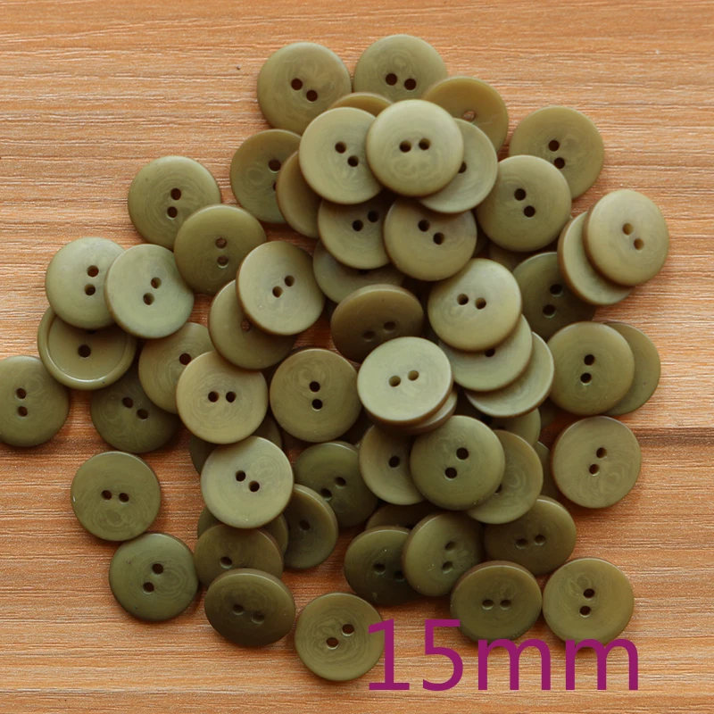 15mm 15pcs 15 мм 15 шт смешанные маленькие пуговицы для швейные Крепежные изделия Скрапбукинг и сделай сам ручной работы с разными цветами и стилем - Цвет: 15mm 15pcs