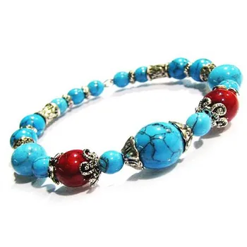 

Light up natural turquoise bracelets