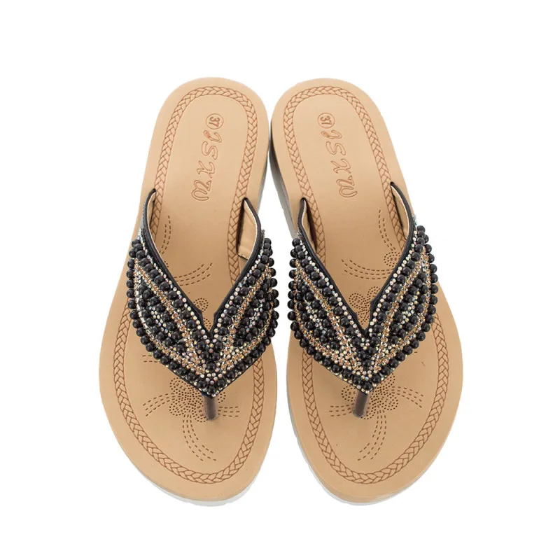 2022 Fashion Women's Sandals Summer Outside Beach Slippers Female Casual Non-slip Flat Flip Flops Women Shoes House Slippers 2