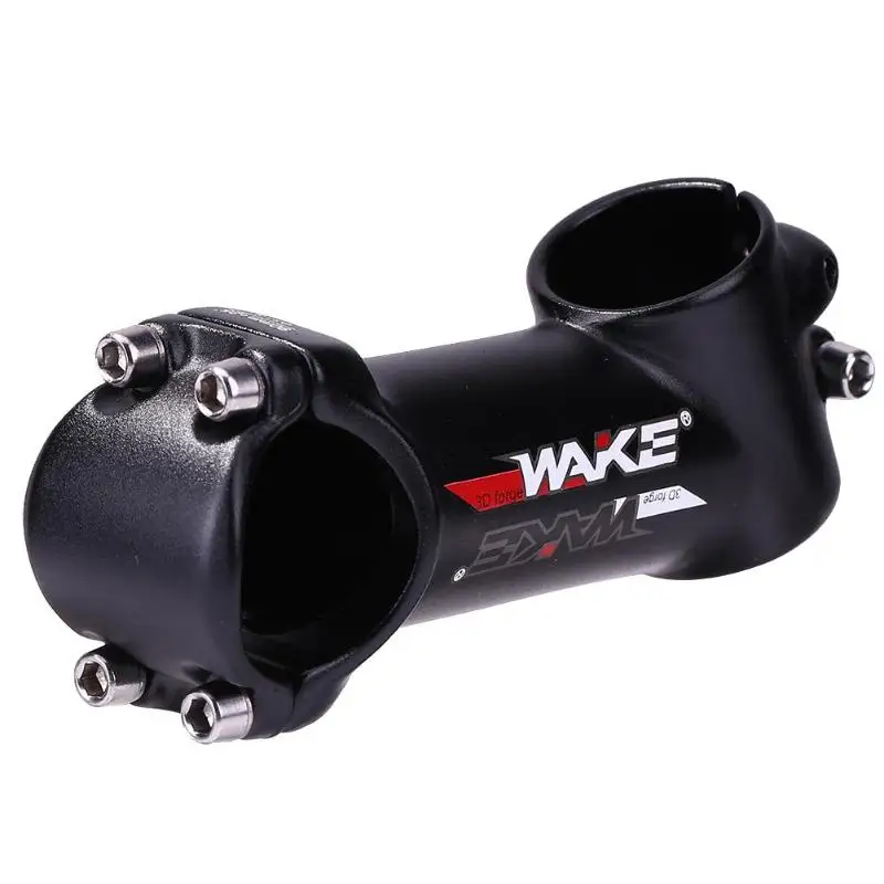 WAKE 31.8mmx60/70/80/90/100 мм велосипедный вынос руля Алюминий Сплав 25 градусов Горный Руль для шоссейного велосипеда из стволовых углеродное волокно MTB Велоспорт Запчасти - Цвет: 90mm