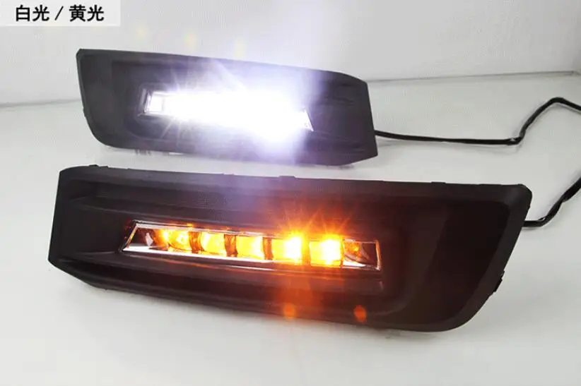 Год для Honda Odyssey дневной свет Автомобильные аксессуары светодиодный DRL фары для Odyssey противотуманные фары