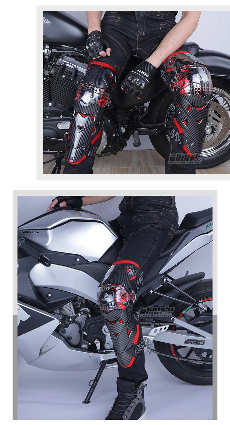 Motorcycle Knee Pads for Moto Adults Knee Sliders Protection Gear Supplies Motocross Equipment Motorcyclist Cold Knee Protector protective health gear