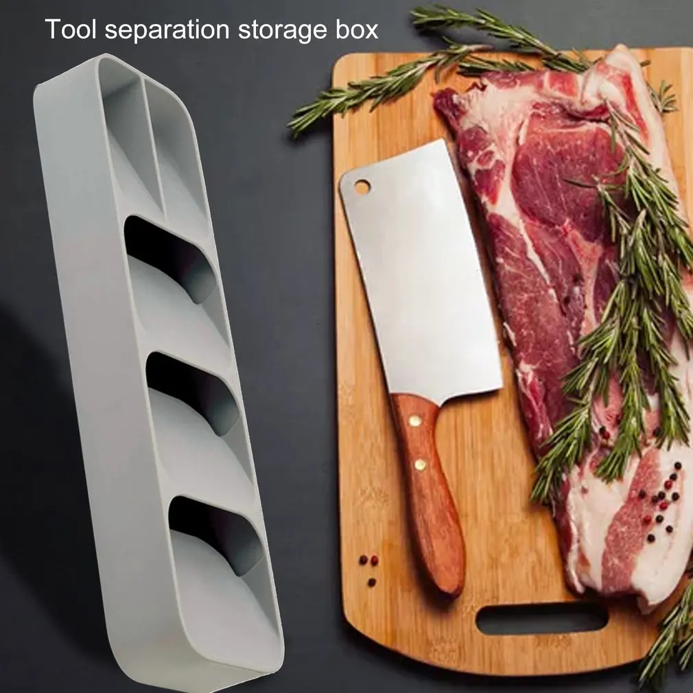 Кухонные ящики нож и вилка коробка для хранения лоток посуда ложка нож и вилка разделительный Органайзер
