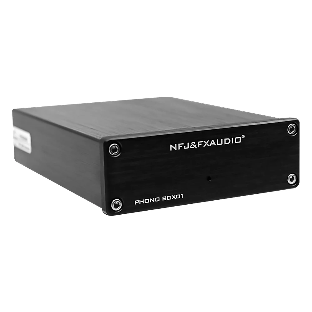 Предусилитель FX Audio BOX01 для проигрывателя виниловых записей мини мм