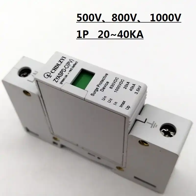 Spd 500v 800v 1000v 4 P 10 20ka Surge Schutz Gerat Ableiter