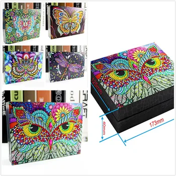 

5D Diy Diamond Mosaic Makeup Box Animal Diamond Painting Embroidery Kits Shiny Special Beads Christmas Gift Diamond Crafts
