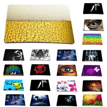 

Rubber Gaming Mousepad Fasion 22x18cm Soft Mini Pad Mat Pad For CS GO Overwatch Optical Mouse Laser Mice Anti-slip Slim Desk Pad