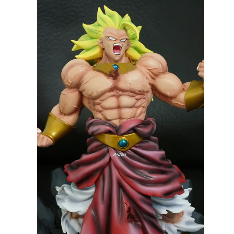 1" Dragon Ball Z статуя Супер Saiyan бюст Broli полноразмерный портрет Сон Гоку GK экшн Коллекционная модель игрушечная коробка 40 см Z2799