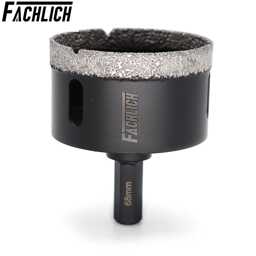 Fachlich 1pc Dia 68mm Professional Diamond Drilling Core Bits Hole Saw