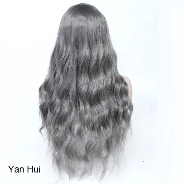 MUMUPI Women Wig Light Brown Synthetic Hair Long Curly Wig Heat Resistant Weave Wigs for Women Use Cosplay - Цвет: 171