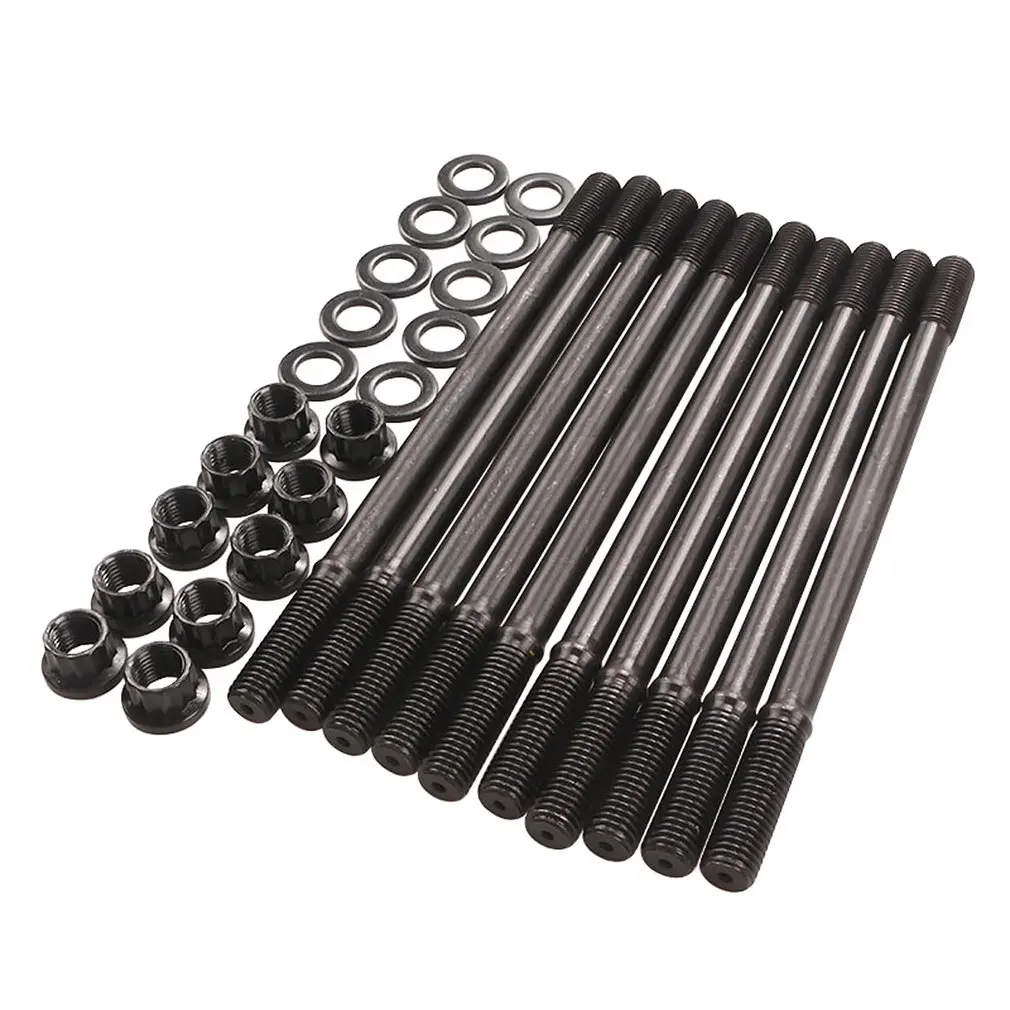 

High Quality Black Cylinder Head Screw Set Car Engine Head Stud Kit Cylinder Gasket Head Studs Set for Honda B18C1